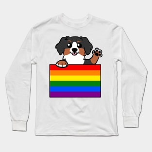 Love is Love Puppy - Bernese v2 Long Sleeve T-Shirt